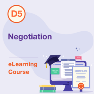D5 eLearning Course – Negotiation