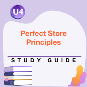 U4 Study Guide - Perfect Store Principles