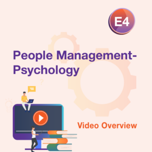 E4 Video - People Management: Psychology